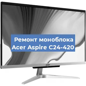 Замена usb разъема на моноблоке Acer Aspire C24-420 в Красноярске